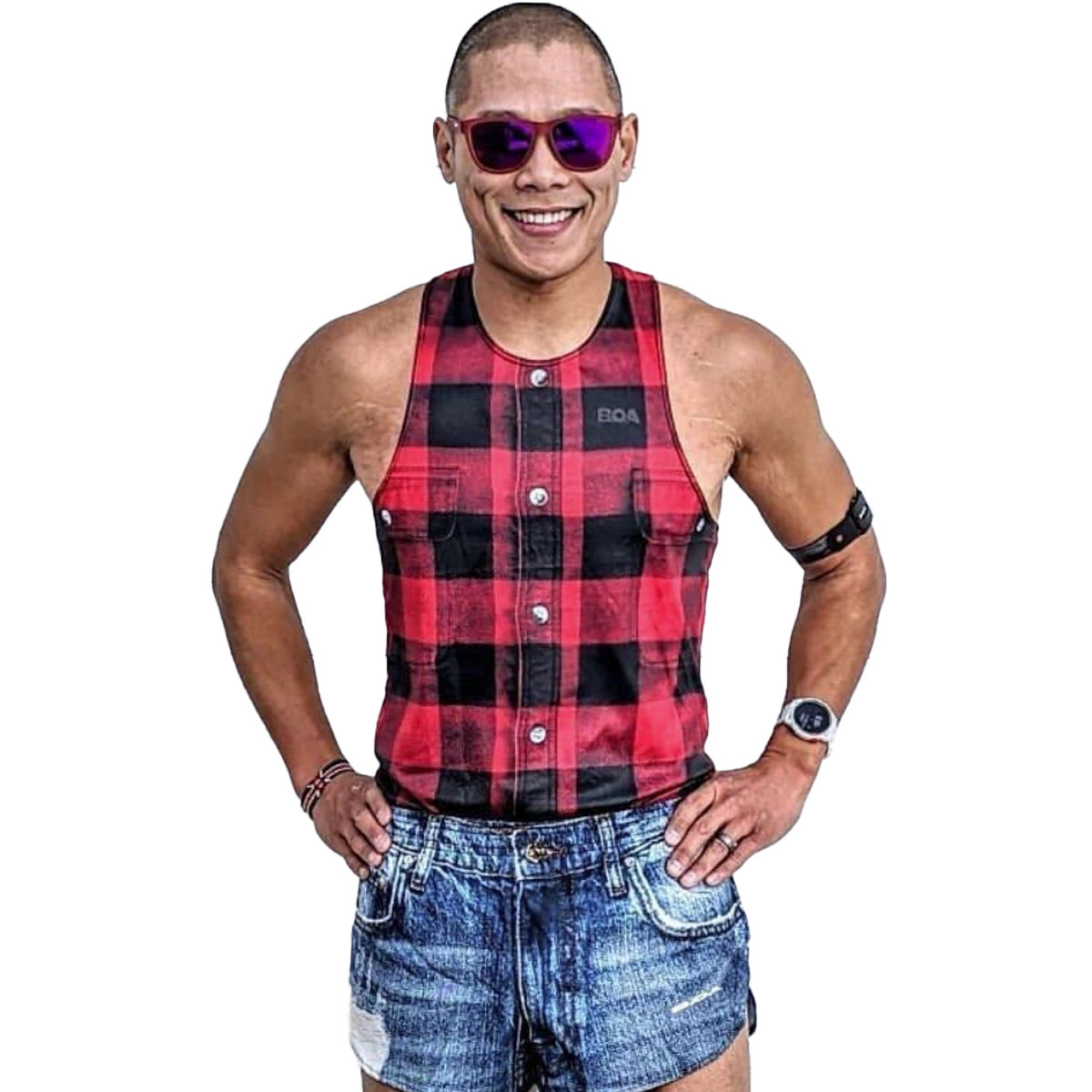 Miesten Racer Back Singlet: Vapaudu, virtaa ja voita! Huippusuoritus, huipputyyli, täydellinen itsellesi.